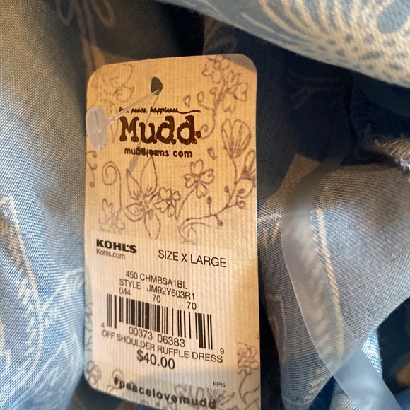 Mudd off- the shoulder 👗 Dress - Picture 8 of 9